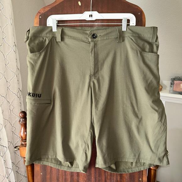 Kiui Switchback 12″ Short men’s size 42 green cargo - Picture 1 of 8
